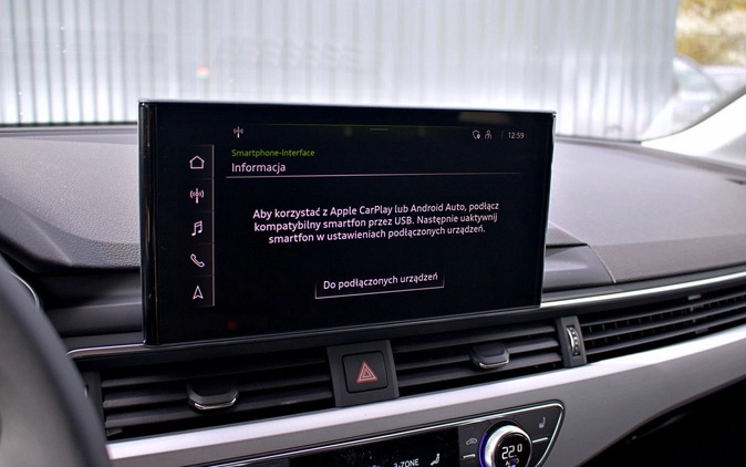 Audi A4 cena 165937 przebieg: 1, rok produkcji 2024 z Dąbrowa Tarnowska małe 254